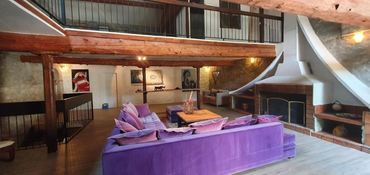 Gite De 420 Metres Carres Dans Chateau L'Ange Au Violon Jusqu'A 13 Couchages Conques-sur-Orbiel Bagian luar foto