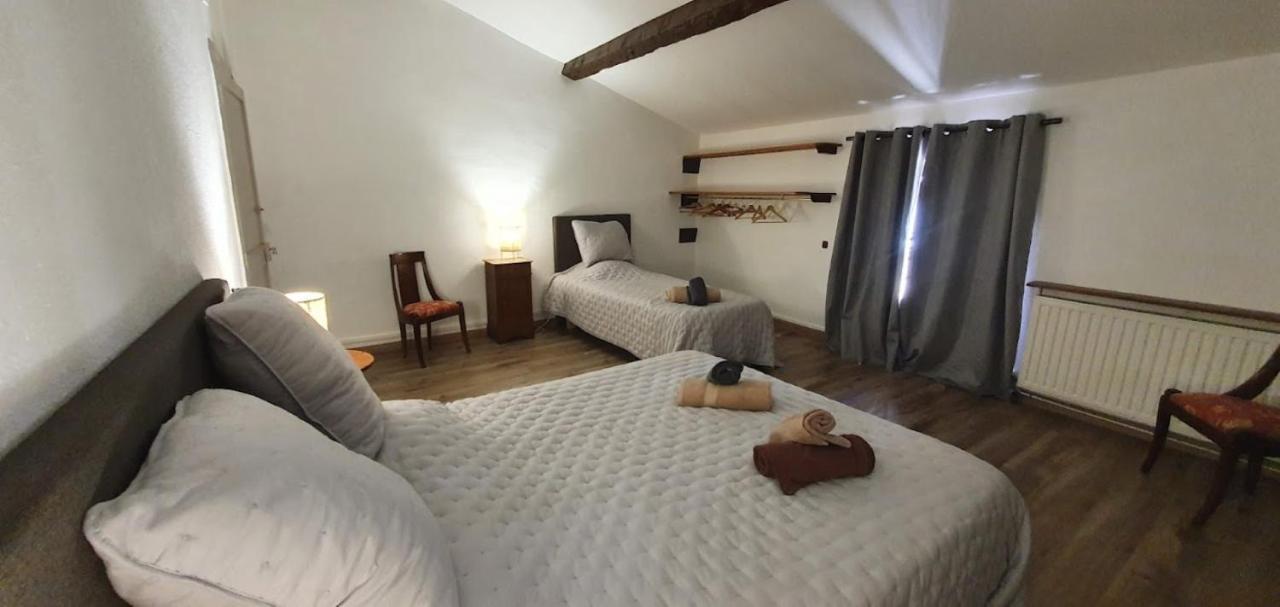 Gite De 420 Metres Carres Dans Chateau L'Ange Au Violon Jusqu'A 13 Couchages Conques-sur-Orbiel Bagian luar foto