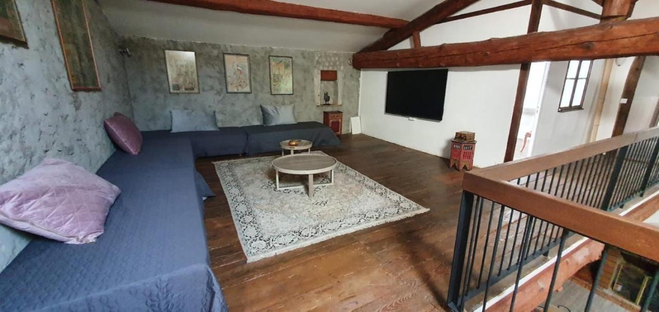 Gite De 420 Metres Carres Dans Chateau L'Ange Au Violon Jusqu'A 13 Couchages Conques-sur-Orbiel Bagian luar foto