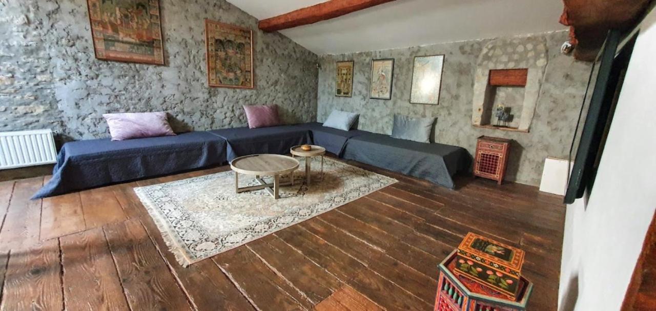 Gite De 420 Metres Carres Dans Chateau L'Ange Au Violon Jusqu'A 13 Couchages Conques-sur-Orbiel Bagian luar foto