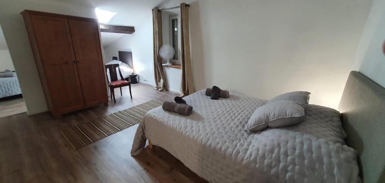 Gite De 420 Metres Carres Dans Chateau L'Ange Au Violon Jusqu'A 13 Couchages Conques-sur-Orbiel Bagian luar foto