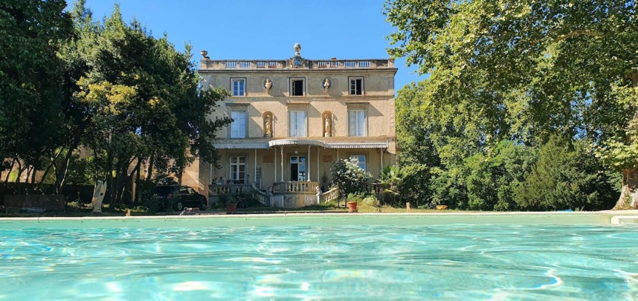 Gite De 420 Metres Carres Dans Chateau L'Ange Au Violon Jusqu'A 13 Couchages Conques-sur-Orbiel Bagian luar foto